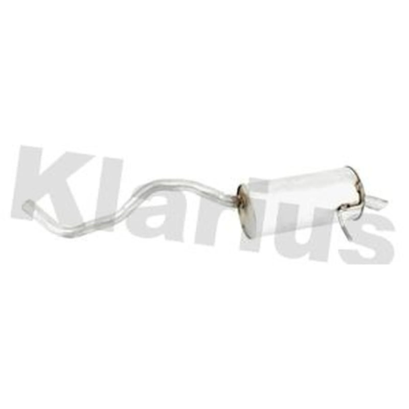 Klarius Box With Tail Pipe Rear fits Renault Captur I 2013-2018 1.2
