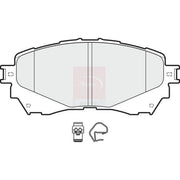 Apec Front Brake Vented Discs & Pads fits Mazda 6 2012-2020 2.0 2.2 2.5