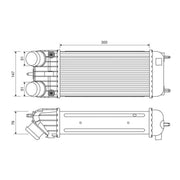 Valeo Intercooler (Charge Air Cooler) 818385