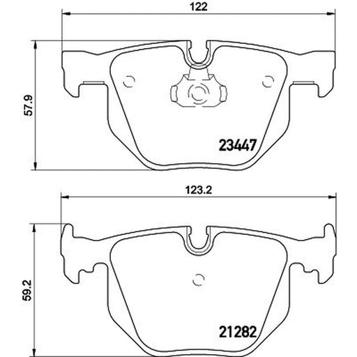 DON Brake Pad Set