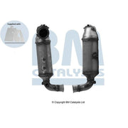BM Catalysts Homologated Petrol Cat & Gpf BM15132H