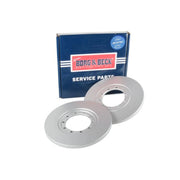 Borg & Beck Front & Rear Brake Discs & Pads fits Ford Transit Tourneo Bus