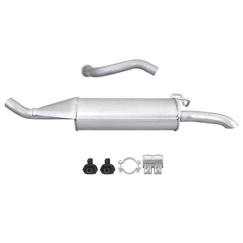 Hella End Silencer Rear fits Renault 19 Chamade 1992-1995 1.4 1.7