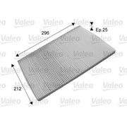 Valeo Cabin Air Filter (Pollen Filter) 715573