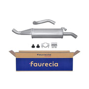Hella End Silencer Rear fits Renault 19 1988-1995 1.4 1.7 1.9