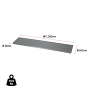 Draper BUNKER Modular Stainless Steel Worktop, 1360mm 33172 Draper - Dynamic Drive