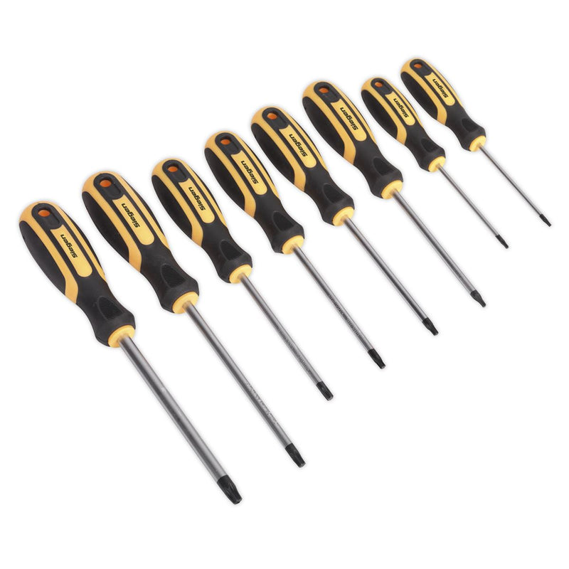 Sealey TRX-Star* Screwdriver Set 8pc S0897 Siegen by Sealey - Dynamic Drive