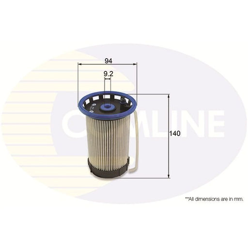 Comline Fuel Filter Element fits Audi Q3 2011-2018 2.0