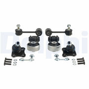 Delphi 8 x Control Arm Repair Kit Front fits Seat Leon 1999-2006 1.4 1.6 1.8 1.9