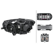 Hella Headlight Headlamp LED Right 1LX 015 780-341