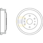 NAPA Brake Drum Assembly Rear NDR1036