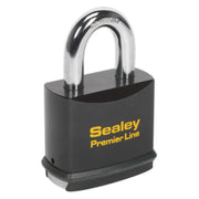 Sealey Steel Body Padlock 54mm PL502 Sealey - Dynamic Drive