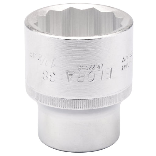 Draper Elora Bi-Hexagon Socket, 38mm-1.1/2" 3/4" Sq. Dr. 00814 Draper - Dynamic Drive
