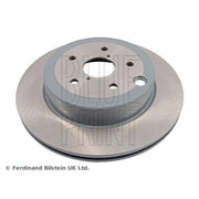 Blue Print 2 x Vented Rear Brake Discs ADS74338-x2