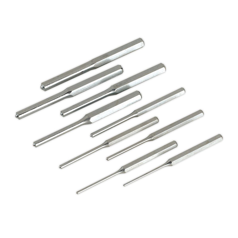 Sealey Roll Pin Punch Set 9pc 1/8-1/2" Imperial AK9109 Sealey - Dynamic Drive