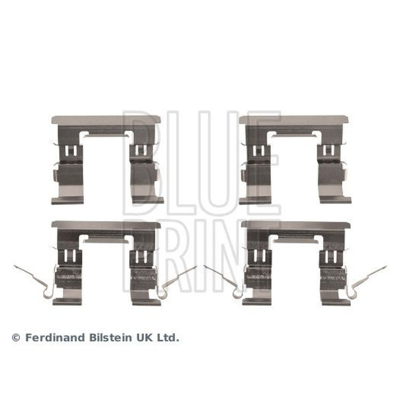 Blue Print Brake Pad Accessory Fitting Kit Front fits Nissan Tiida 2007-2011 1.6
