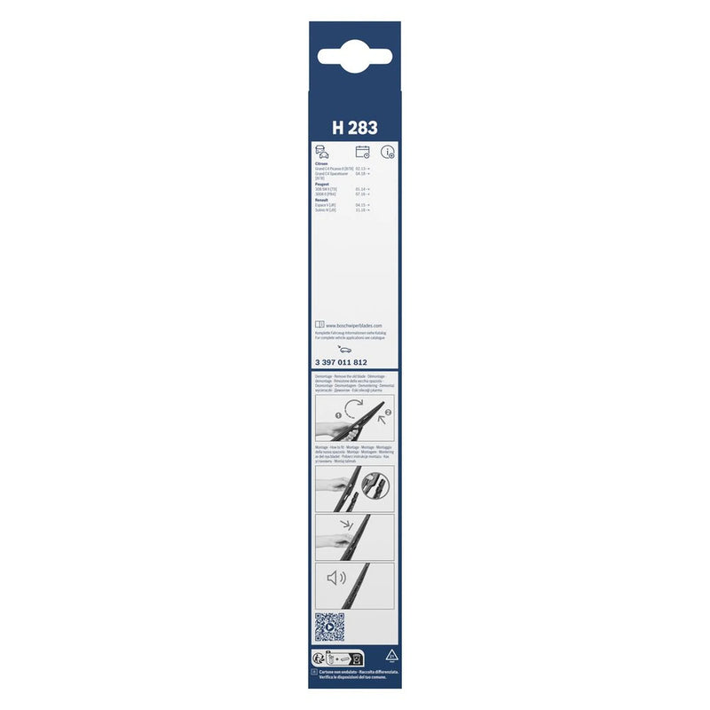 Bosch Conventional Wiper Blade 280mm — H283 fits Citroën C4 Grand Picasso II