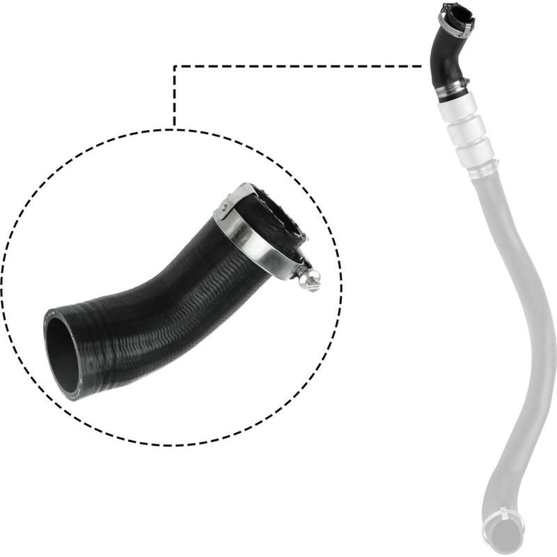 Gates Intercooler Turbo Charge Air Hose 150mm fits Ford Transit 2006-2014 2.2