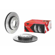 Brembo Xtra Front Brake Perforated/Vented Discs & Pads fits BMW 3 2000-2005