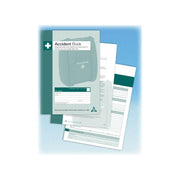 A5 Accident Book/First Aid Injury Record Book/Work Place Staff Accident Log Book Safety First Aid Group  - Dynamic Drive