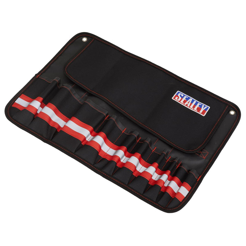 Sealey 10-Pocket Tool Roll SMC45 Sealey - Dynamic Drive