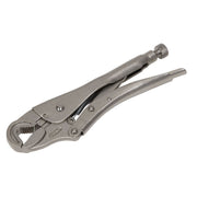 Sealey Locking Pliers Round Jaws 235mm 0-50mm Capacity AK6872 Sealey Premier  - Dynamic Drive