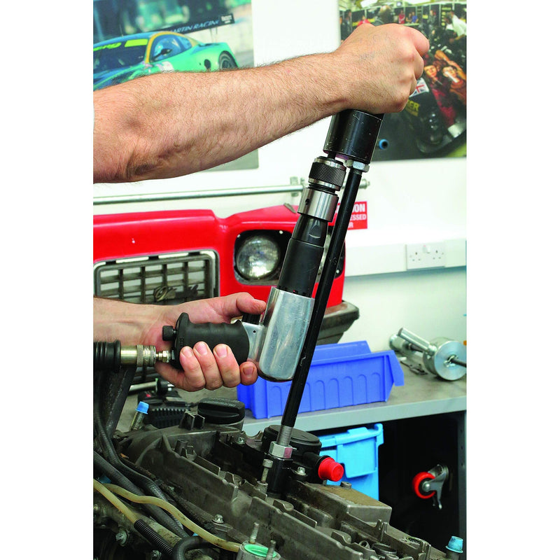 Laser Diesel Injector Extractor with Air Hammer & Adaptors 6263 Laser - Dynamic Drive
