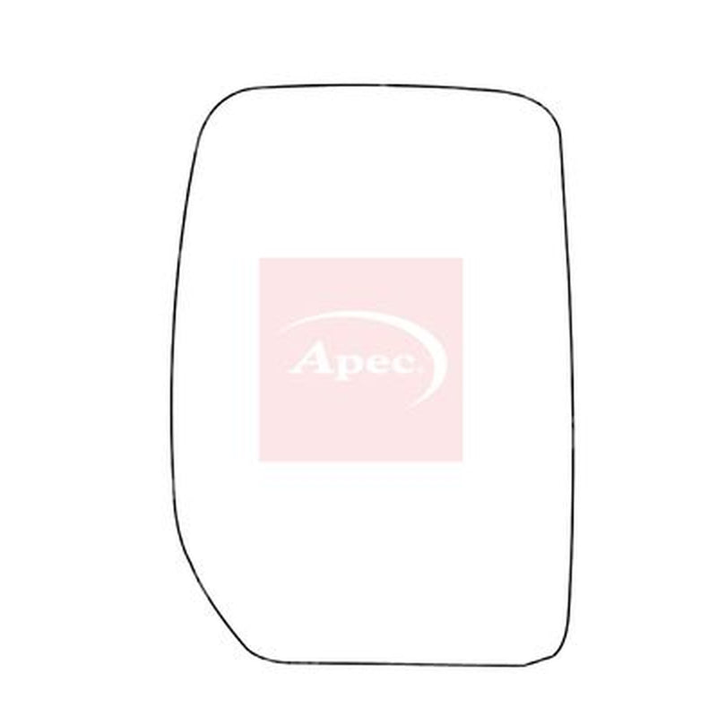 Apec Exterior Wing Mirror Glass Right fits Ford Transit 2000-2014
