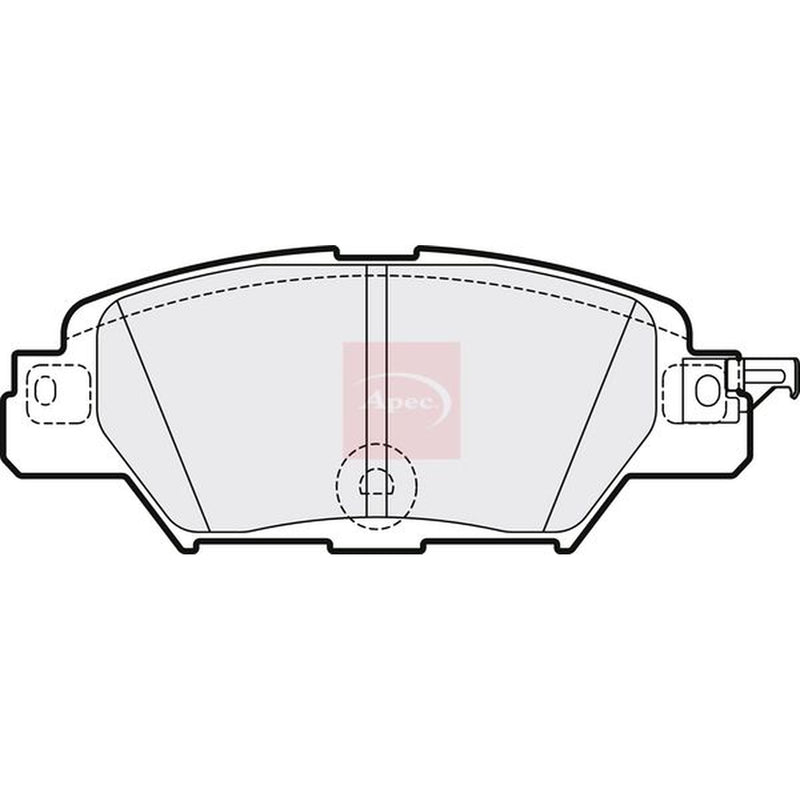 Apec Rear Brake Solid Discs & Pads fits Mazda CX-5 2011-2024 2.0 2.2 2.5