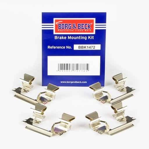 Borg & Beck Brake Pad Accessory Fitting Kit Front BBK1472