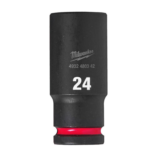 Milwaukee Hex Socket Shw 1/2 Deep 24Mm-1Pc 4932480342 Milwaukee - Dynamic Drive