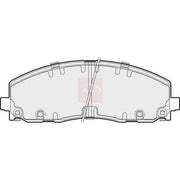 Apec Front Brake Pad Set PAD1880