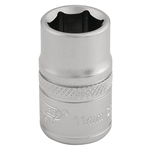 Draper 6 Point Metric Socket, 3/8" Sq. Dr., 11mm 16536 Draper - Dynamic Drive