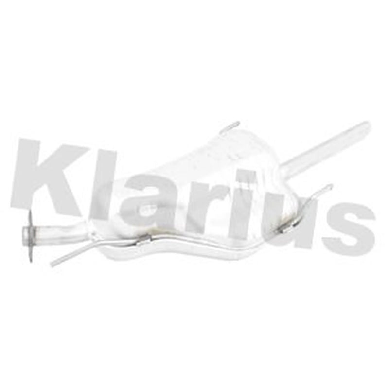Klarius Box With Tail Pipe Rear fits Opel Astra F Classic 1998-2002 1.6