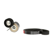 Gates V-Ribbed Belt Set fits Chrysler Ypsilon 2011 on 1.3