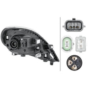 Hella Headlight Headlamp W5W Left fits Nissan Primastar 2001-2006 1.9 2.0 2.5