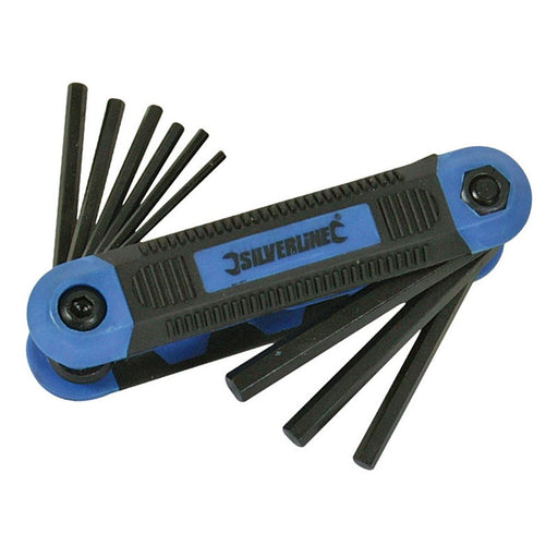 Silverline Expert Hex Key Imperial Tool 9pce 5/64" - 1/4" Silverline - Dynamic Drive