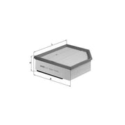 Mahle Engine Air Filter LX 1289/1