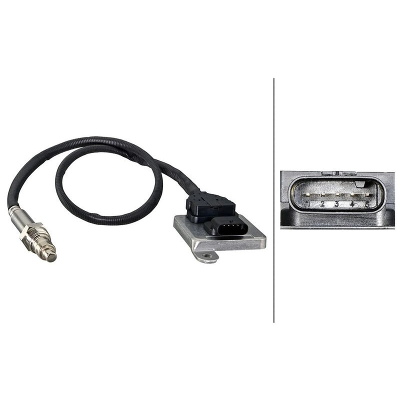 Hella AdBlue NOx Sensor fits Mercedes-Benz C-Class 2014-2018