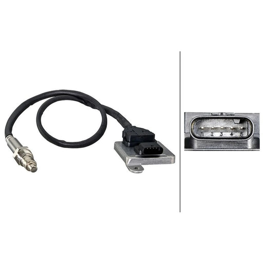 Hella AdBlue NOx Sensor fits Mercedes-Benz C-Class 2014-2018