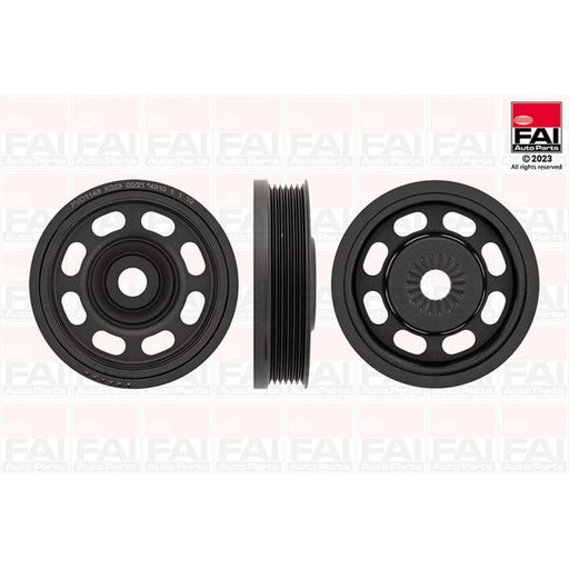 FAI Crank Shaft Belt Pulley fits Audi A1 2012-2018 1.4