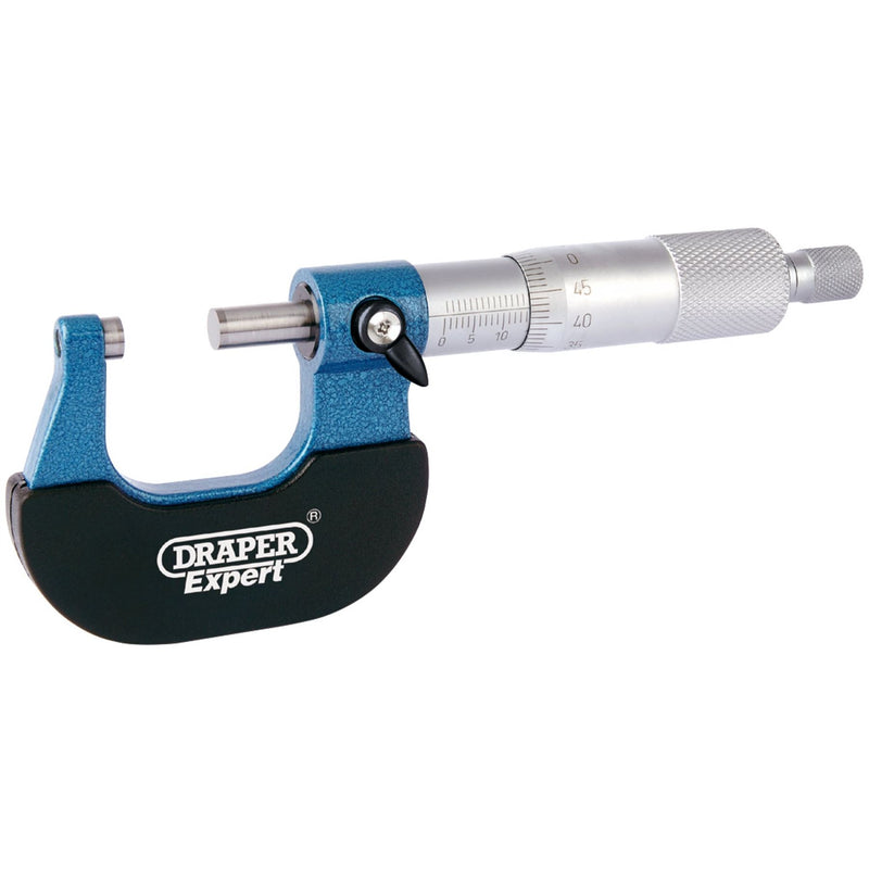 Draper Metric External Micrometer, 0 - 25mm 46603 Draper - Dynamic Drive
