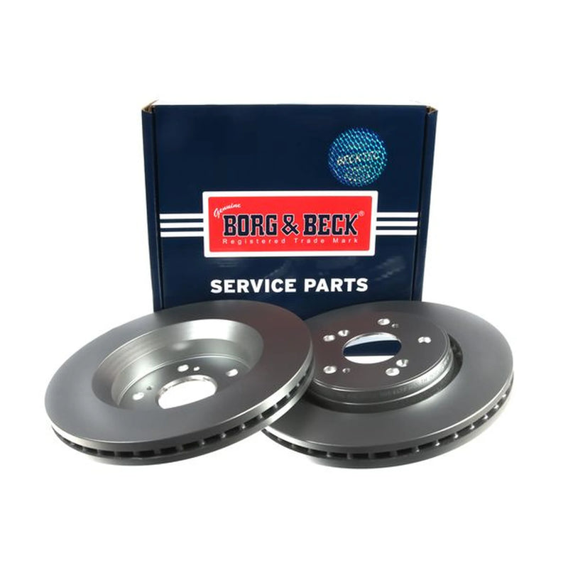 Borg & Beck Front & Rear Brake Discs & Pads fits Honda Cr-V IV 2012-2018 2.4