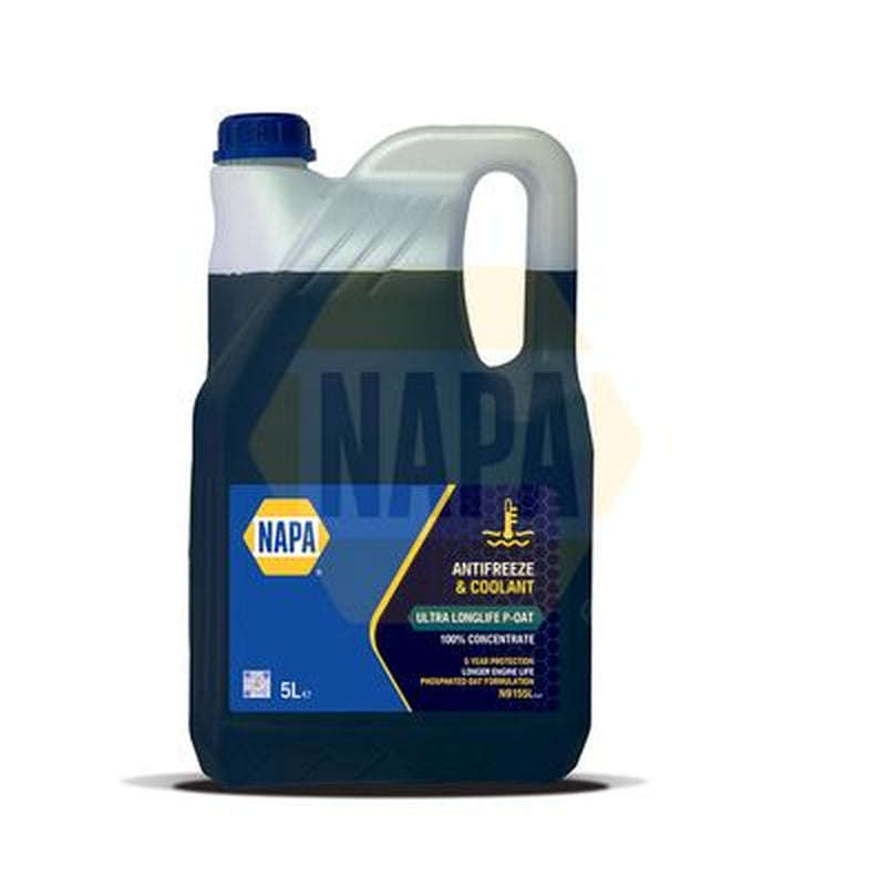 NAPA Antifreeze 5 Litres thin (low-viscosity) fits Abarth 124 Spider 2016 on 1.4
