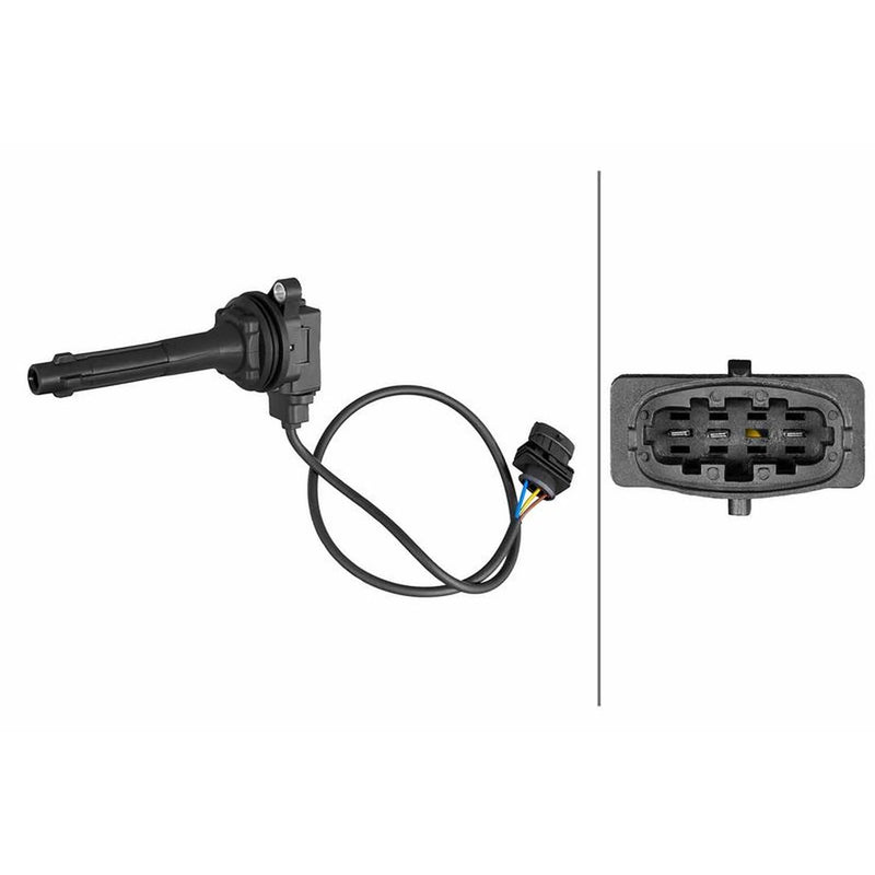 Hella Ignition Coil Pack Front fits Maserati 4200 GT / Coupe 2002-2007 4.2