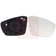 Apec Exterior Wing Mirror Glass Right fits Skoda Octavia III 2012-2020