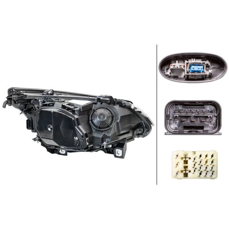 Hella Headlight Headlamp PY21W Left fits BMW 5 2002-2010