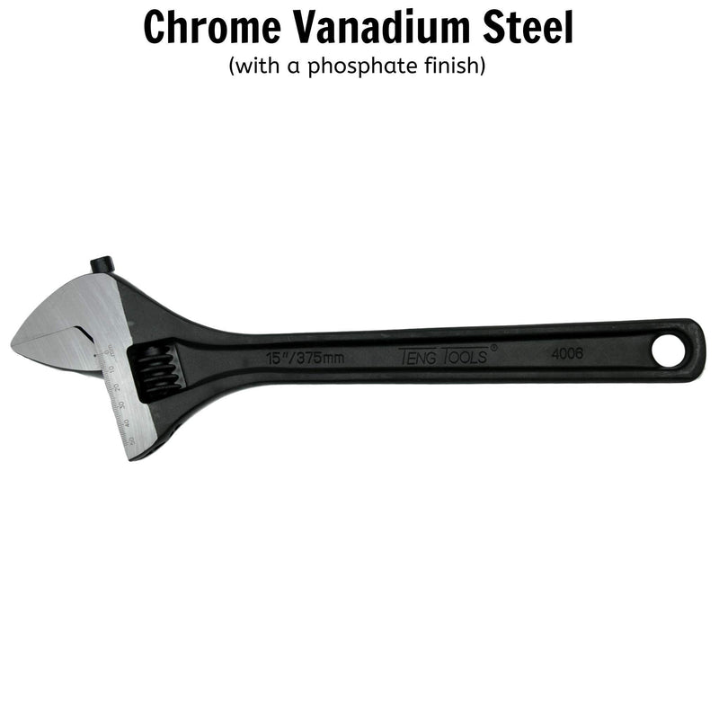 Teng Tools Adjustable Wrench 375mm Teng Tools - Dynamic Drive