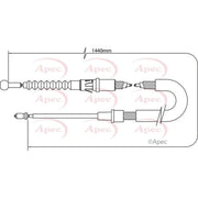 Apec Handbrake Cable Right Rear CAB1397