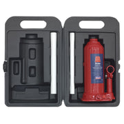 Sealey Bottle Jack 5tonne with Storage Case SJ5BMC Sealey  - Dynamic Drive